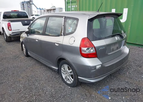 2008 Honda Fit Sport из США, поврежденный, VIN JHMGD38678S016515